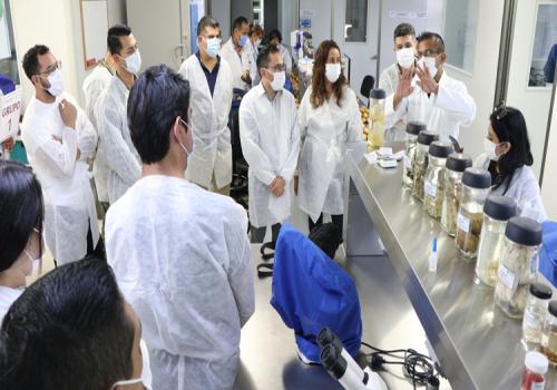 Estudiantes del Diplomado de Inteligencia del ESISEN conocieron la Unidad Integral de Servicios, Diagnóstico y Constatación (UISDC) del Senasica