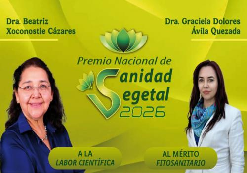 El premio reconoce la labor científica y técnica que fortalecen las acciones de prevención, detección y manejo de plagas de los vegetales, lo cual ha favorecido la producción de alimentos sanos y seguros. El premio reconoce la labor científica y técnica que fortalecen las acciones de prevención, detección y manejo de plagas de los vegetales, lo cual ha favorecido la producción de alimentos sanos y seguros.