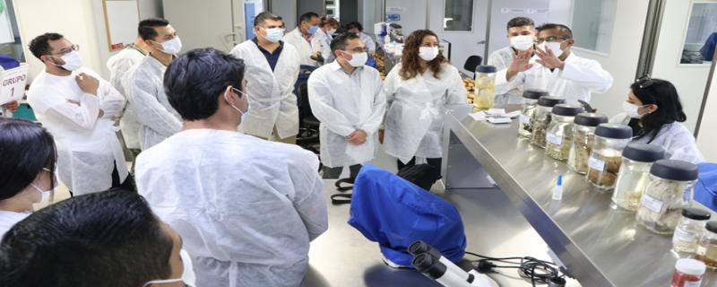 Estudiantes del Diplomado de Inteligencia del ESISEN conocieron la Unidad Integral de Servicios, Diagnóstico y Constatación (UISDC) del Senasica