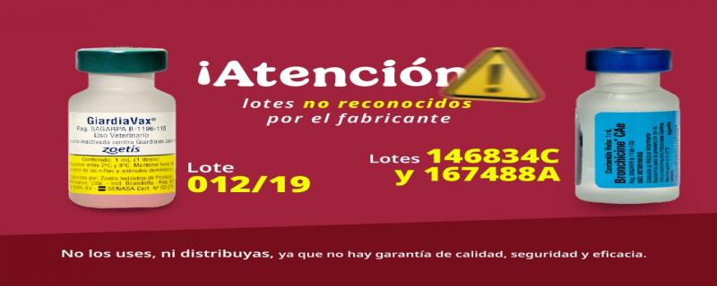 Senasica emite alerta sanitaria por la venta de medicamentos falsificados, lo que puede comprometer la salud y el bienestar animal.